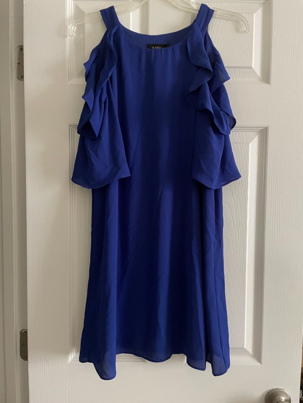 B Darlin Blue Dress Size 7/8 Good Condition